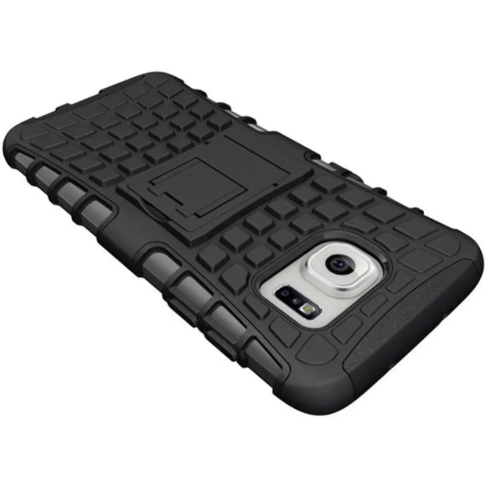 NEW SAMSUNG GALAXY S7 EDGE DUAL CASE & STAND FREE GIFT